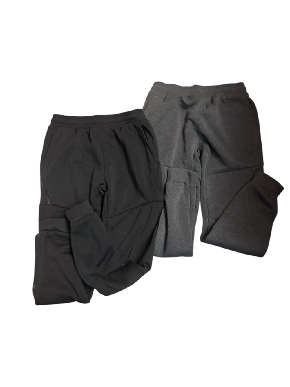 NEW! 2 ULTRA PERFORMANCE Fleece Joggers Sweatpants Gray Black Men’s SZ SM NWOT - Picture 7 of 16